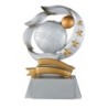 Trophée économique Boules & Pétanque en Résine  - H15cm – Réf : 61410