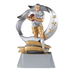 Trophée économique Rugby en Résine  - H15cm – Réf : 61415