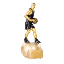 Trophée économique Basket en Résine  - H20cm – Réf : 71502