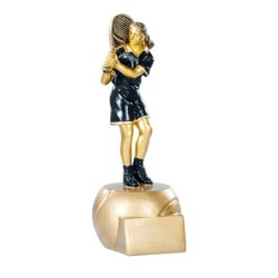 Trophée économique Tennis en Résine  - H20cm – Réf : 71528