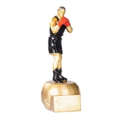 Trophée économique Boxe en Résine  - H20cm – Réf : 71504