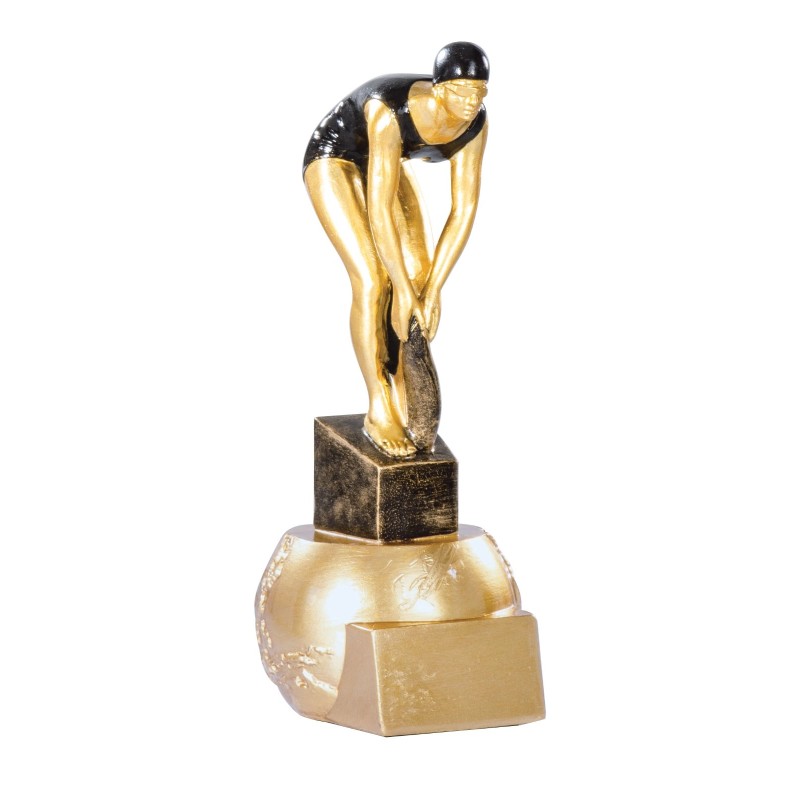 Trophée économique Karaté en Résine  - H20cm – Réf : 71519