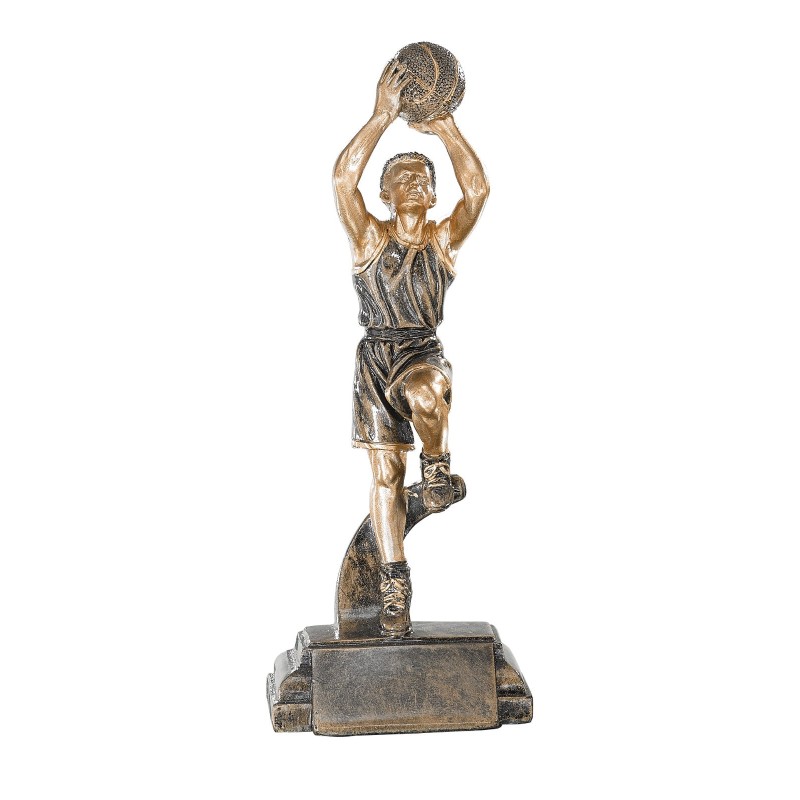 Trophée Classique Basket en Résine  - H :25cm – Réf : 52514