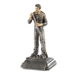 Trophée Classique Billard en Résine  - H :25cm – Réf : 52573