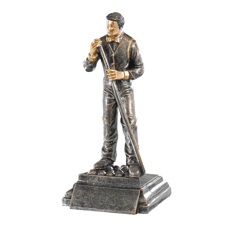 Trophée Classique Billard en Résine  - H :25cm – Réf : 52573