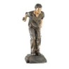Trophée Classique Boules & Pétanque en Résine  - H :28cm – Réf : 52512