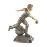 Trophée Classique Boules & Pétanque en Résine  - H :22cm – Réf : 52646