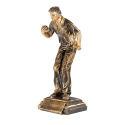 Trophée Classique Boules & Pétanque en Résine  - H :35cm – Réf : 52728