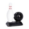 Trophée Classique Bowling en Résine  - H :21cm – Réf : 52567 Coul