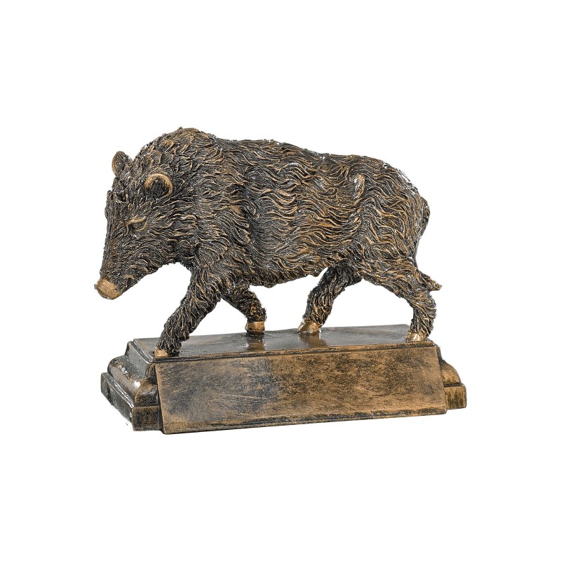 Trophée Classique Chasse en Résine  - H :15cm – Réf : 52566