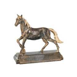 Trophée Classique Équitation en Résine  - H :21cm – Réf : 52641