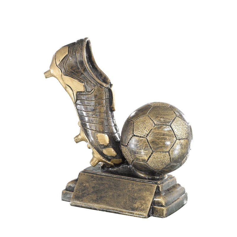 Trophée Classique Football en Résine  - H :15cm – Réf : 52520