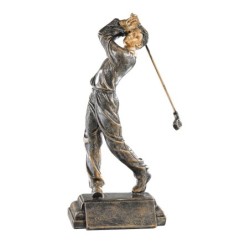 Trophée Classique Golf en Résine  - H :24cm – Réf : 52565