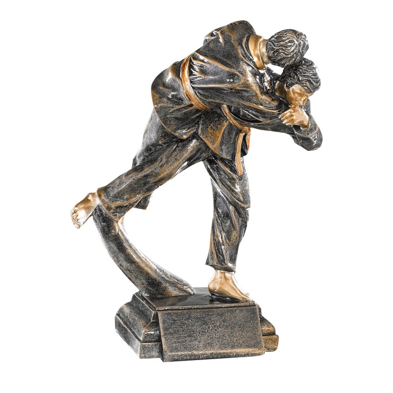 Trophée Classique Judo en Résine  - H :23cm – Réf : 52529