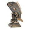 Trophée Classique Pêche en Résine  - H :24cm – Réf : 52541