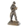 Trophée Classique Pompier en Résine  - H :25cm – Réf : 52539
