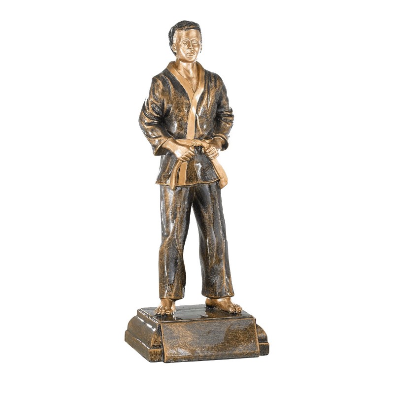 Trophée Classique Judo en Résine  - H :42cm – Réf : 20305