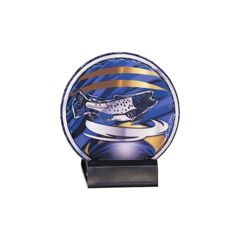 Trophée économique Pêche en Céramique - H11cm – Réf : 48116