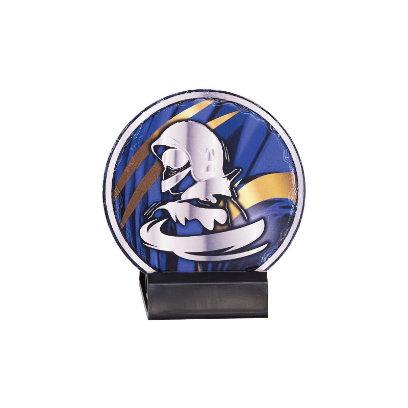 Trophée économique Pompier en Céramique - H11cm – Réf : 48117
