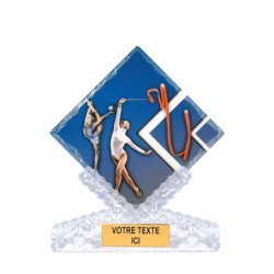 Trophée économique Gymnastique en Céramique - H25cm – Réf : 46112