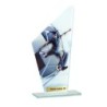 Trophée économique Football en Verre – H22cm – Réf : 66111