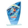Trophée économique Basket en Verre – H24cm – Réf : 66202