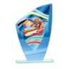 Trophée économique Automobile en Verre – H24cm – Réf : 66214