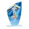 Trophée économique Rugby en Verre – H24cm – Réf : 66217