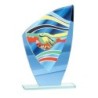 Trophée économique Amitié en Verre – H24cm – Réf : 66221