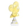 Trophée découpe Laser Boule & Pétanque en Métal  - H21cm – Réf : 55111