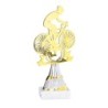 Trophée découpe Laser Cyclisme en Métal  - H21cm – Réf : 55115