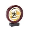 Trophée Bois & Métal Cyclisme - H : 22cm – Réf : JX06