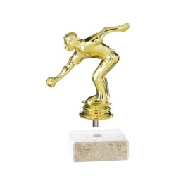 Trophée Personnalisé -  Figurines disponibles pour tous les sports - H : 15cm – Réf : MD