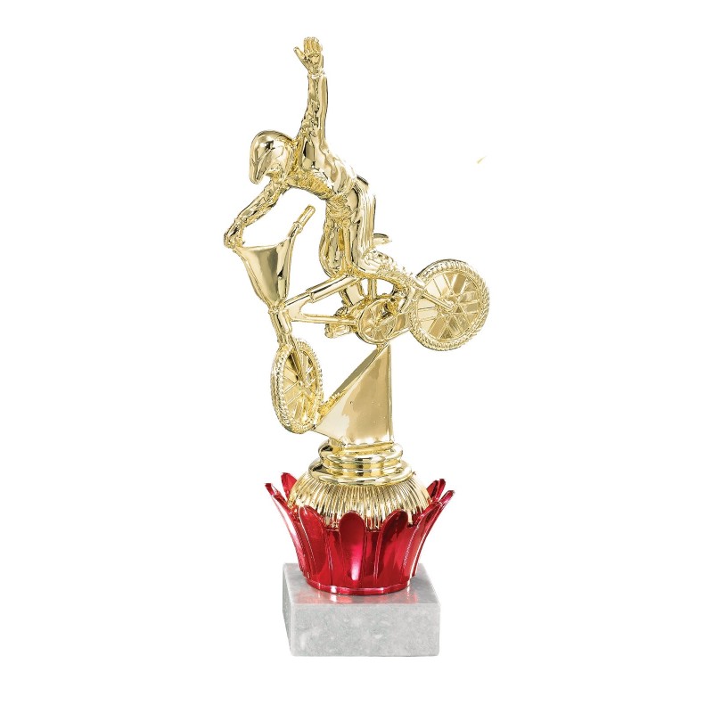 Trophée Personnalisé -  Figurines disponibles pour tous les sports - H : 21cm – Réf : 139-03