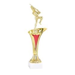 Trophée Personnalisé -  Figurines disponibles pour tous les sports - H : 32cm – Réf : 139-03