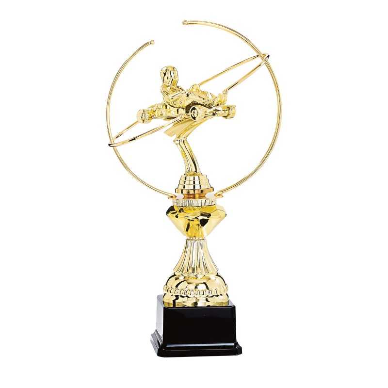Trophée Personnalisé -  Figurines disponibles pour tous les sports - H : 38cm – Réf : 144-21