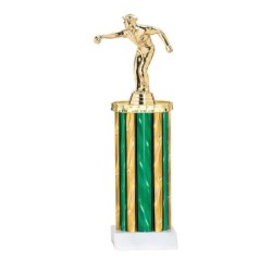 Trophée Personnalisé -  Figurines disponibles pour tous les sports - H : 32cm – Réf : 140-41