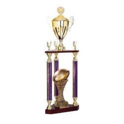 Trophée Personnalisé -  Figurines disponibles pour tous les sports - H : 64cm – Réf : 147-01