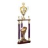 Trophée Personnalisé -  Figurines disponibles pour tous les sports - H : 64cm – Réf : 147-01