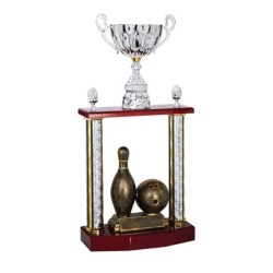 Trophée Personnalisé -  Figurines disponibles pour tous les sports - H : 52cm – Réf : 148-98