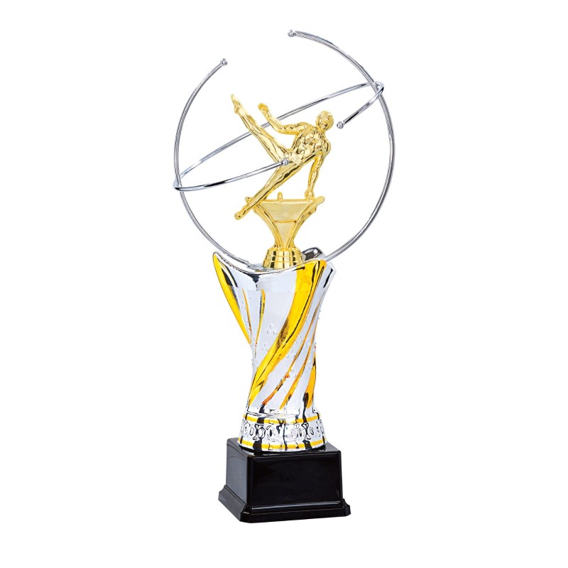 Trophée Personnalisé -  Figurines disponibles pour tous les sports - H : 37cm – Réf : 145-01