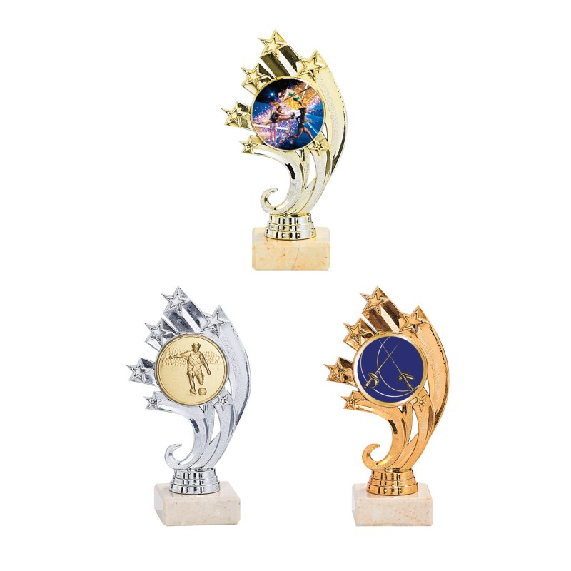 Trophée Personnalisé - Grand choix de disciplines - H : 17cm – Réf : 134-11