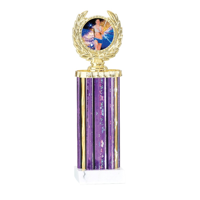 Trophée Personnalisé - Grand choix de disciplines - H : 27cm – Réf : 135-85