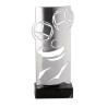 Trophée découpe Laser Boules & Pétanque en Métal - H30 cm – Réf : KX-10