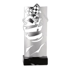 Trophée découpe Laser Karting en Métal - H30 cm – Réf : KX-01