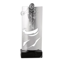 Trophée découpe Laser Basket en Métal - H30 cm – Réf : KX-02