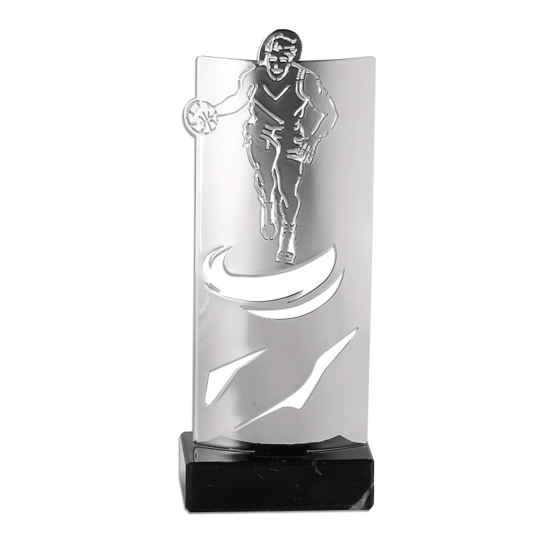 Trophée découpe Laser Basket en Métal - H30 cm – Réf : KX-02