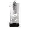 Trophée découpe Laser Basket en Métal - H30 cm – Réf : KX-02