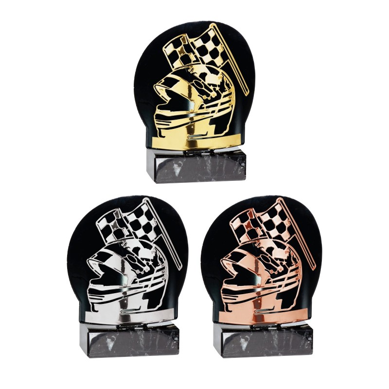 Trophée découpe Laser Automobile en Métal - H18 cm – Réf : FX01