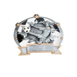 Trophée économique Football en Résine  - H21cm X 17cm – Réf : 91-31